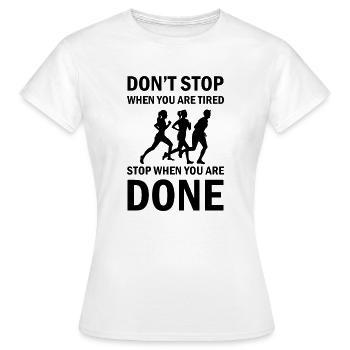 Fußball Football - T-shirt Femme - blanc - Devant - AI Model Female 172 dark (172cm)