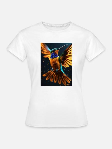 Kolibri - Frauen T-Shirt - Weiß