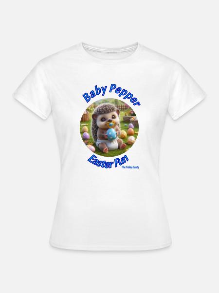 Baby Pepper Pricly Easter Fun - Frauen T-Shirt - Weiß