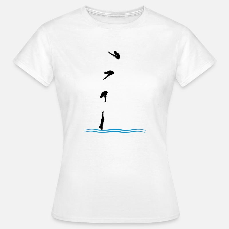 High diving - Women's T-Shirt - white