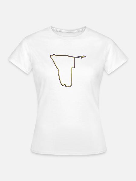 Namibia - Frauen T-Shirt - Weiß