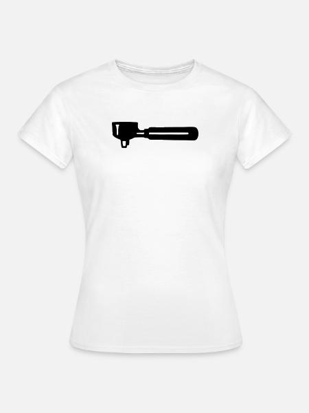Kaffeemaschine - Siebträger - Frauen T-Shirt - Weiß