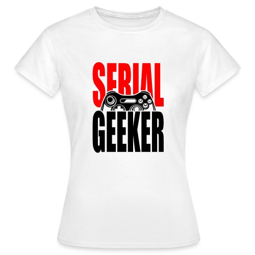 SERIAL GEEKER - noir - T-shirt Femme