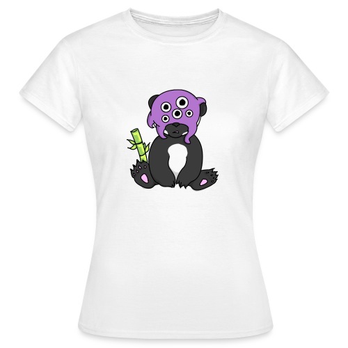 panda procrastinateur png - T-shirt Femme