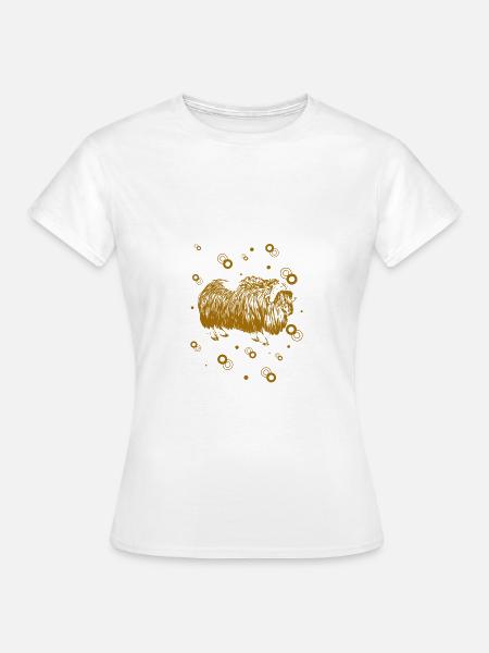 Bison - Büffel - Frauen T-Shirt - Weiß