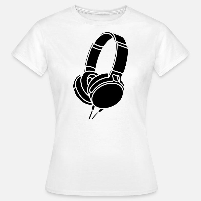 Headphone - Headphone - Women's T-Shirt - white