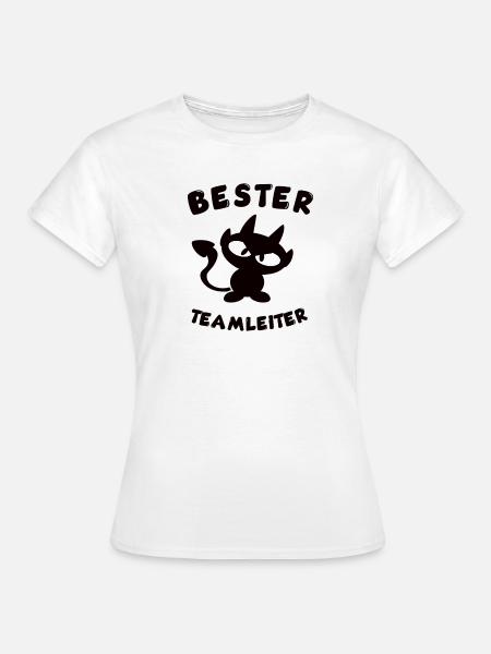 cooles bester Teamleiter Design - Frauen T-Shirt - Weiß