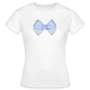 Boucle bleu - T-shirt Femme - blanc - Devant - AI Model Female 172 dark (172cm)