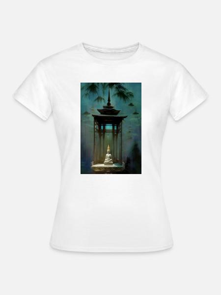 Tempel - Frauen T-Shirt - Weiß