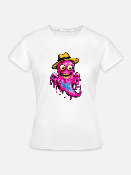 KleinesGespenst - Frauen T-Shirt - Weiß