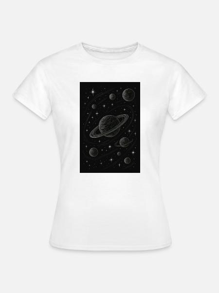 Raum - Frauen T-Shirt - Weiß