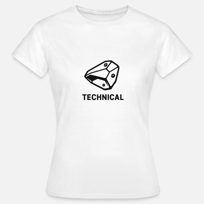 Technical Boulder - Women's T-Shirt - white