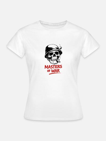 Kriegsmeister Schädel - Frauen T-Shirt - Weiß