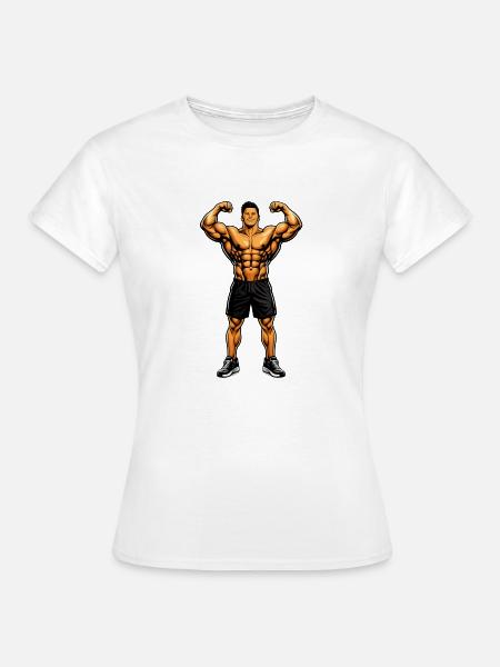 BUILT DIFFERENT - Frauen T-Shirt - Weiß