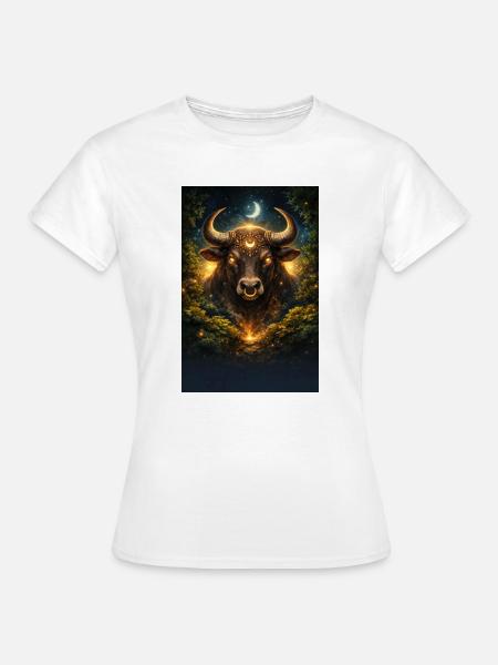 Stier - Frauen T-Shirt - Weiß