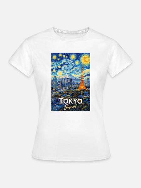 Tokyo Japan - Frauen T-Shirt - Weiß