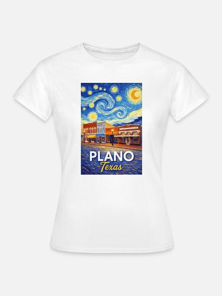Plano, Texas - Frauen T-Shirt - Weiß