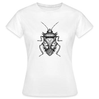 Bug - Women's T-Shirt - white - Front - AI Model Female 172 dark (172cm)