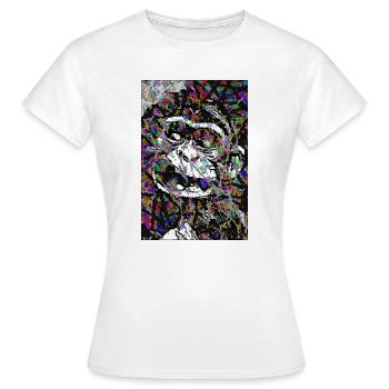 Hidden - Women's T-Shirt - white - Front - AI Model Female 172 dark (172cm)