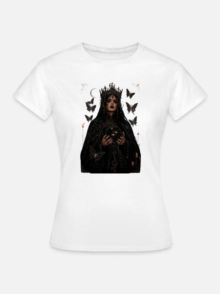 Dunkle Königin der Nachtreiche - Frauen T-Shirt - Weiß