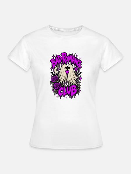 Bad Romance Club Geister - Frauen T-Shirt - Weiß
