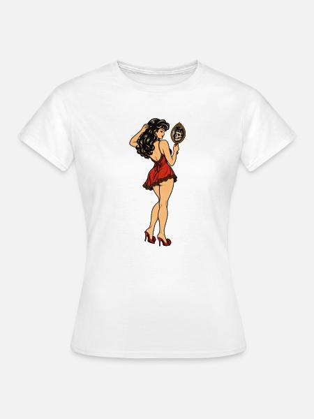 MAKABRE VANITAS - Frauen T-Shirt - Weiß