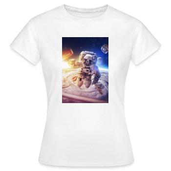 NASA - T-shirt Femme - blanc - Devant - AI Model Female 172 dark (172cm)