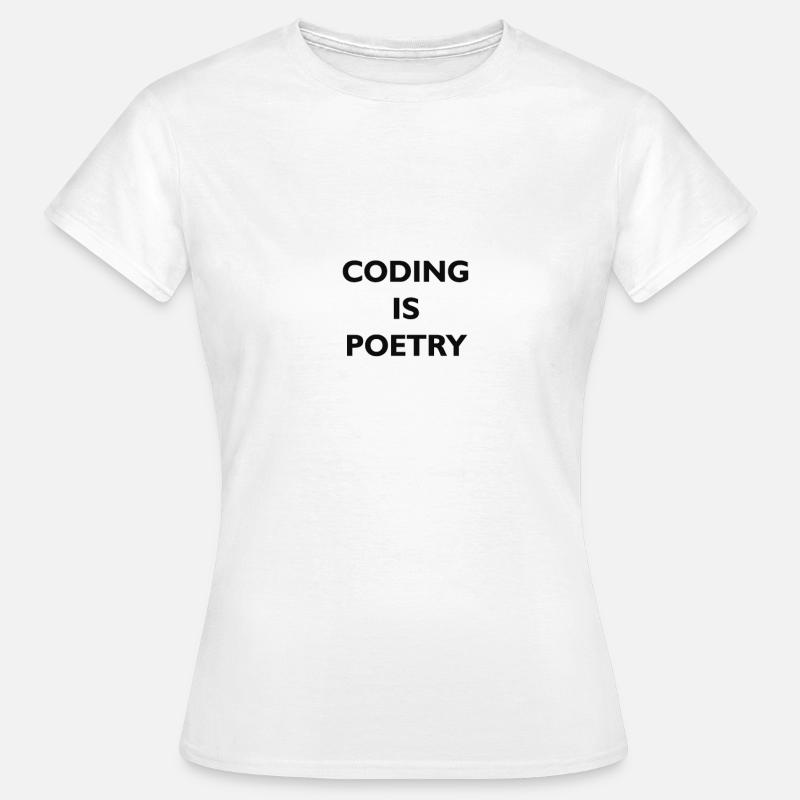 Encoding is densifying - Women's T-Shirt - white