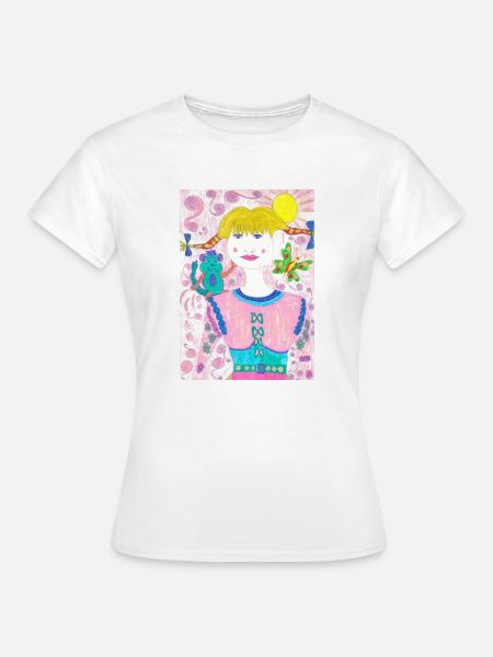 Energiebild - Frauen T-Shirt - Weiß
