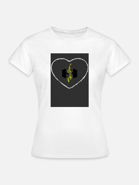 Sport Lightning - Frauen T-Shirt - Weiß