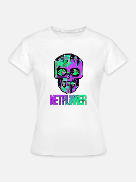 netrunner No.1 - Frauen T-Shirt - Weiß