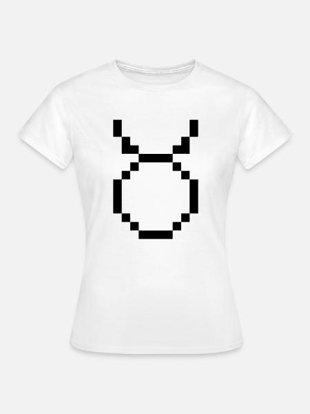 Stier - Frauen T-Shirt - Weiß