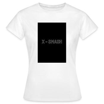 Noël X Smash - T-shirt Femme - blanc - Devant - AI Model Female 172 dark (172cm)
