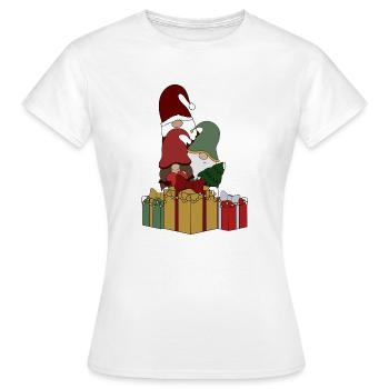 Wichtel - Frauen T-Shirt - Weiß - Vorne - AI Model Female 172 dark (172cm)