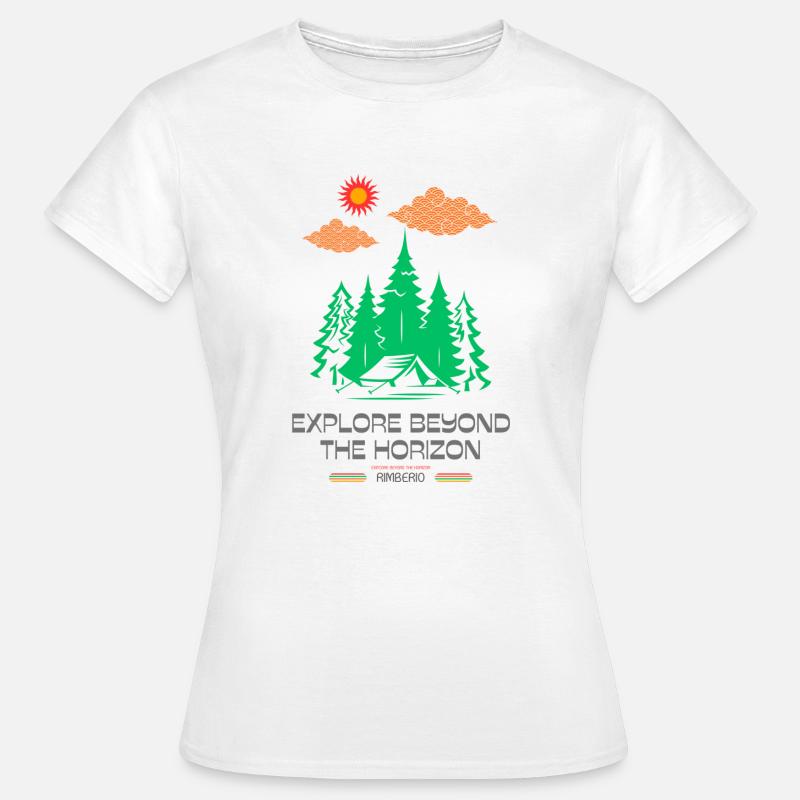 Explore Beyond the Horizon - Women's T-Shirt - white