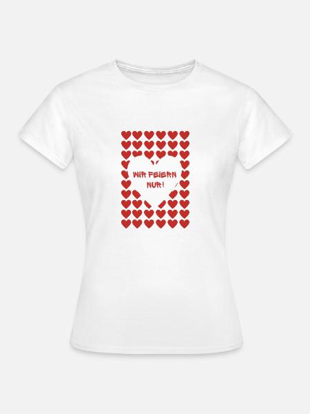 Red Hot Bride Tribe - Frauen T-Shirt - Weiß