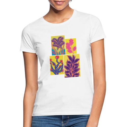 Collage der Natur - Frauen T-Shirt
