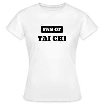 Taijiquan / Tai-Chi Chuan / Tai Chi / Tai-Chi - T-shirt Femme - blanc - Devant - AI Model Female 172 dark (172cm)