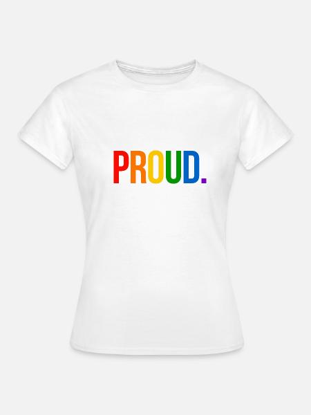 TROTS. - Eenvoudig en betekenisvol - Vrouwen T-shirt - wit