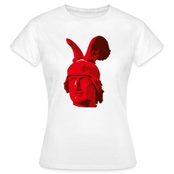 Head of the Hermann Monument - Women's T-Shirt - white - Front - AI Model Female 172 dark (172cm)