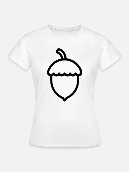 Eiche - Frauen T-Shirt - Weiß