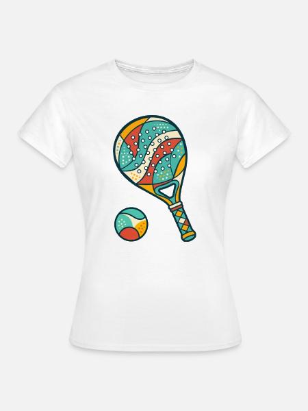 Paddel - Frauen T-Shirt - Weiß
