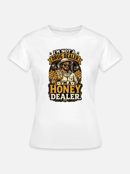 Honey Dealer Beekeeper - Frauen T-Shirt - Weiß