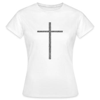 Off cross white - Women's T-Shirt - white - Front - AI Model Female 172 dark (172cm)