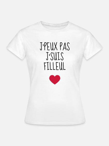 Filleul / Filleule / Parrain / Marraine / Bébé - T-shirt Femme - blanc