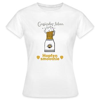 Gesünder leben - Frauen T-Shirt - Weiß - Vorne - AI Model Female 172 dark (172cm)