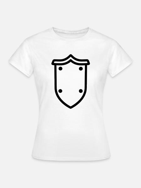 Schild - Frauen T-Shirt - Weiß