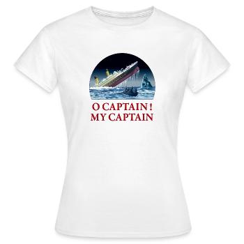 Titanic - T-shirt Femme - blanc - Devant - AI Model Female 172 dark (172cm)