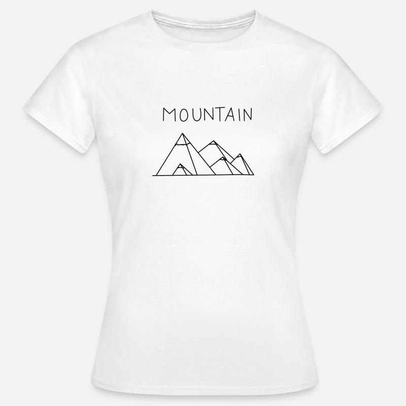 Mountains mountain range - Women's T-Shirt - white