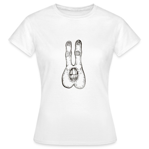 fingerfejs - T-shirt dam